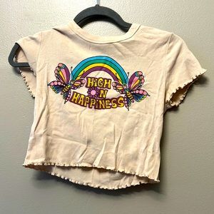“high on happiness” tee